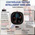 FREYARA Coussin de luminothérapie rouge & infrarouge 78 LED sans fil pour les mollets – avec vibration pour soulager les tensions musculaires, favoriser la récupération et le confort des jambes