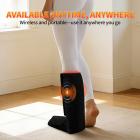 90 LEDs Wireless Red Light and Infrared Light Therapy Calf & Foot Boot with Vibration for Soothe Sore Leg, Faster Recovery