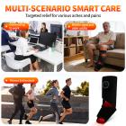 90 LEDs Wireless Red Light and Infrared Light Therapy Calf & Foot Boot with Vibration for Soothe Sore Leg, Faster Recovery