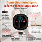 FREYARA Botte de luminothérapie rouge & infrarouge 90 LED sans fil pour les mollets et les pieds – avec vibration pour soulager les tensions musculaires et accélérer la récupération