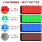 FREYARA 183*72cm Large 4-Color Full-Body Light Therapy Mat,1344 LEDs Light Therapy for Rejuvenate Skin, Pain Relief , Relax Muscles at Home