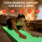 FREYARA 183*72cm Large 4-Color Full-Body Light Therapy Mat,1344 LEDs Light Therapy for Rejuvenate Skin, Pain Relief , Relax Muscles at Home