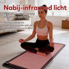 FREYARA Grote 4-Kleuren Lichttherapiemat voor het Hele Lichaam 183 × 72 cm met 1344 LEDs – voor Huidverjonging, Pijnverlichting en Spierontspanning Thuis