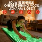 FREYARA Grote 4-Kleuren Lichttherapiemat voor het Hele Lichaam 183 × 72 cm met 1344 LEDs – voor Huidverjonging, Pijnverlichting en Spierontspanning Thuis