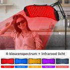 FREYARA Professioneel 5-Golflengten LED-Lichttherapie Paneel met 132 LEDs voor Gezicht en Lichaam – voor Acnevermindering, Collageenstimulatie en een Stralende Huid