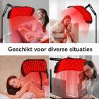 FREYARA Professioneel 5-Golflengten LED-Lichttherapie Paneel met 132 LEDs voor Gezicht en Lichaam – voor Acnevermindering, Collageenstimulatie en een Stralende Huid