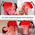 FREYARA Professionelles 132-LED Lichttherapie-Panel mit 5 Wellenlängen für Gesicht & Körper – Akne reduzieren, Kollagen steigern & Haut zum Strahlen bringen