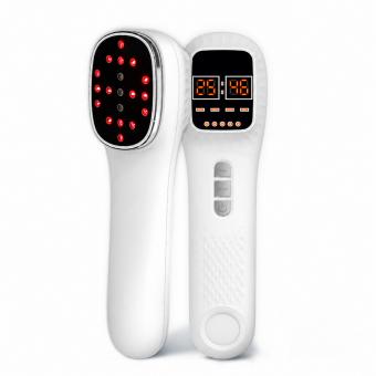 Draagbaar Draadloos Handheld Lasertherapieapparaat met 650nm + 808nm Dubbele Golflengte – voor Verlichting van Gewrichts-, Spier- en Diepe Weefselpijn