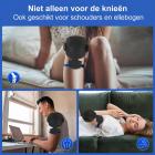 4-in-1 Draadloze Roodlichttherapie Kniebrace met Warmte, Vibratiemassage en Infrarood – voor Verlichting van Gewrichtspijn, Artritis en Sportherstel