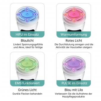 FREYARA HIFU - FacialDefy 1.0, Mini HIFU Ultraschallgerät 4. Generation Für HIFU Behandlung & Facelifting, Straffe Und Junge Haut