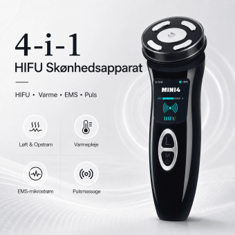 HIFU FacialDefy 1.0 – Mini HIFU 4. generation mikro-fokuseret ultralydsapparat til hudopstramning og fast, ungdommelig hud
