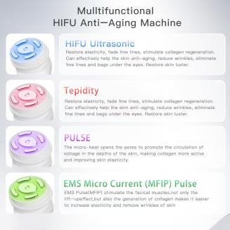 FREYARA HIFU - FacialDefy 1.0, Mini HIFU Ultraschallgerät 4. Generation Für HIFU Behandlung & Facelifting, Straffe Und Junge Haut
