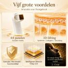 UC - FacialFirming 2.0 Niet-Invasief i3 RF Ultrasoon Cannon Collageenbooster Schoonheidsapparaat – Diepe Collageenactivatie & Alles-in-één Anti-Aging Oplossing