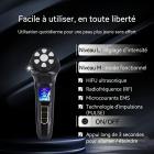 HIFU - FacialDefy 2.0, appareil à ultrasons microfocalisés HIFU 4 en 1 portable et portable, puissance améliorée, lifting plus rapide, résultats visibles