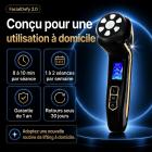 HIFU - FacialDefy 2.0, appareil à ultrasons microfocalisés HIFU 4 en 1 portable et portable, puissance améliorée, lifting plus rapide, résultats visibles