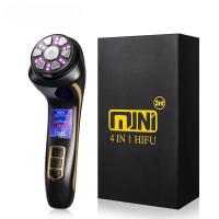 HIFU - FacialDefy 2.0, appareil à ultrasons microfocalisés HIFU 4 en 1 portable et portable, puissance améliorée, lifting plus rapide, résultats visibles