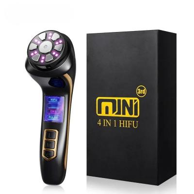  HIFU - FacialDefy 2.0, Handheld and Portable HIFU 4in1 Microfocused Ultrasound Machine,Upgraded Power, Faster Lift, Visible Results