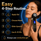 FREYARA HIFU - FacialDefy 2.0, Handheld and Portable HIFU 4in1 Microfocused Ultrasound Machine,Upgraded Power, Faster Lift, Visible Results