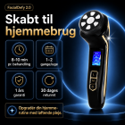 HIFU FacialDefy 2.0 – håndholdt og bærbar 4-i-1 Mini HIFU mikro-fokuseret ultralydsapparat til hudopstramning og synlige løfteresultater