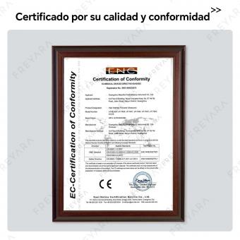 HIFU - FacialDefy 3.0, un dispositivo profesional de estética y lifting facial que utiliza tecnología de radiofrecuencia ultrasónica HIFU. Combate el envejecimiento y reduce las arrugas. Certificado según las normas CE y RoHS.