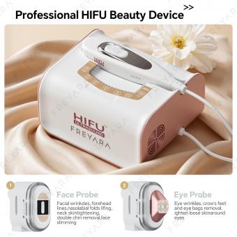 HIFU - FacialDefy 3.0, Professionelles HIFU RF Ultraschallgerät Für HIFU Behandlung & Facelifting, Hautstraffung, Anti-Aging- Und Faltenbehandlung