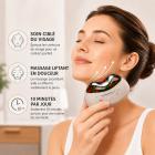 EMS-FacialGlow HC2501, appareil de beauté bimode, blanchiment et anti-âge avec thérapie par le chaud et le froid