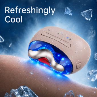 EMS-FacialGlow HC2501, appareil de beauté bimode, blanchiment et anti-âge avec thérapie par le chaud et le froid