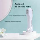 HIFU - FacialDefy 3.0 Lite, appareil à ultrasons microfocalisés HIFU 2 en 1 pour les yeux et le visage, stimule la production de collagène et réduit les rides.
