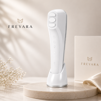 HIFU - FacialDefy 3.0 Lite, máquina de ultrasonido microfocalizado HIFU 2 en 1 para ojos y rostro, estimula la producción de colágeno y reduce las arrugas.