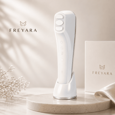 HIFU - FacialDefy 3.0 Lite, máquina de ultrasonido microfocalizado HIFU 2 en 1 para ojos y rostro, estimula la producción de colágeno y reduce las arrugas.