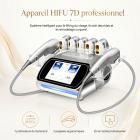 HIFU - FacialDefy 4.0, Machine De Beauté De Lifting du Visage 7D Hifu, appareil de beauté à ultrasons focalisés HIFU 7D, lifting du visage SMAS profond en Salon Et À La Maison