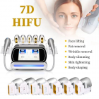 HIFU - FacialDefy 4.0, 7D HIFU Focused Ultrasound Beauty Machine,Deep SMAS Face Lifting,Fat Removal,Wrinkle Removal,Body Shaping