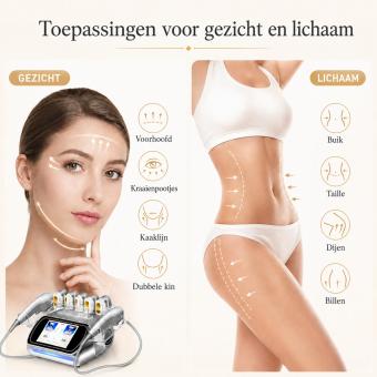 Professionele apparatuur voor schoonheidssalons! HIFU - FacialDefy 4.0, 7D HIFU-gerichte ultrasone schoonheidsmachine, diepe SMAS-facelift, vetverwijdering, rimpelverwijdering, lichaamsvorming