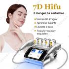 HIFU - FacialDefy 4.0, máquina de belleza con ultrasonido enfocado HIFU 7D, lifting facial profundo SMAS, eliminación de grasa, eliminación de arrugas y remodelación corporal.