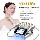 HIFU - FacialDefy 4.0, Machine De Beauté De Lifting du Visage 7D Hifu, appareil de beauté à ultrasons focalisés HIFU 7D, lifting du visage SMAS profond en Salon Et À La Maison