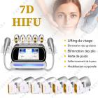 HIFU - FacialDefy 4.0, Machine De Beauté De Lifting du Visage 7D Hifu, appareil de beauté à ultrasons focalisés HIFU 7D, lifting du visage SMAS profond en Salon Et À La Maison