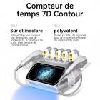 HIFU - FacialDefy 4.0, Machine De Beauté De Lifting du Visage 7D Hifu, appareil de beauté à ultrasons focalisés HIFU 7D, lifting du visage SMAS profond en Salon Et À La Maison