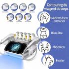 HIFU - FacialDefy 4.0, Machine De Beauté De Lifting du Visage 7D Hifu, appareil de beauté à ultrasons focalisés HIFU 7D, lifting du visage SMAS profond en Salon Et À La Maison