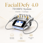 HIFU - FacialDefy 4.0, 7D HIFU Focused Ultrasound Beauty Machine,Deep SMAS Face Lifting,Fat Removal,Wrinkle Removal,Body Shaping