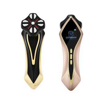 MF-FacialGlow HC029 – Multifunktionales 6-in-1 Beautygerät mit Mikrostrom, Wärmefunktion & 7-Farben-LED-Lichttherapie für Lifting und Hautverjüngung