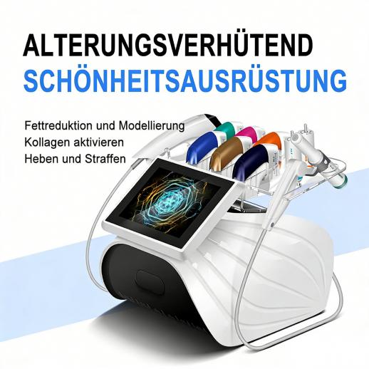 HIFU FacialDefy 5.0, Professionelles HIFU Gerät für Gesicht und Körper Lifting Hautstraffung Anti Aging Unverzichtbar für Zuhause und Salon