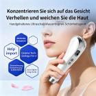 HIFU FacialDefy 2.0 Max – Handgerät für Ultraschall-Wellen, Water-Droplet Lifting, Mikro-Fokus Ultraschall Maschine für Gesichtsstraffung und Anti-Aging