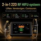 FREYARA HIFU FacialDefy 6.0 Professioneel 2-in-1 HIFU- en RF-schoonheidsapparaat voor Huidversteviging, Gezichtslifting en Lichaamscontouring