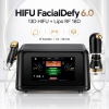 FREYARA HIFU FacialDefy 6.0, Professionelles 2-in-1 HIFU & Radiofrequenz Kosmetikgerät zur Hautstraffung, Facelifting und Körperformung