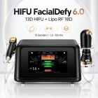 FREYARA HIFU FacialDefy 6.0, Professionelles 2-in-1 HIFU & Radiofrequenz Kosmetikgerät zur Hautstraffung, Facelifting und Körperformung