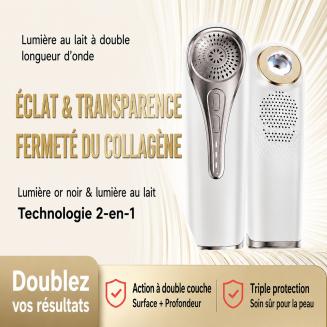 DPL+NIR Photofacial Pro, Appareil photofacial professionnel à lumière DPL « Milk Light » pour atténuer les taches, lifter la peau et lutter contre le vieillissement à domicile