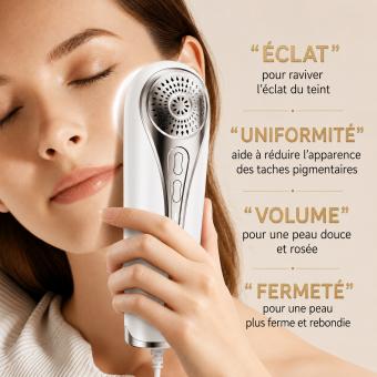 DPL+NIR Photofacial Pro, Appareil photofacial professionnel à lumière DPL « Milk Light » pour atténuer les taches, lifter la peau et lutter contre le vieillissement à domicile