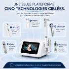 Appareil professionnel de beauté 5-en-1 pour peaux sensibles – apaise rapidement les rougeurs, les sensations de brûlure et les picotements, raffermit, hydrate et calme les inflammations