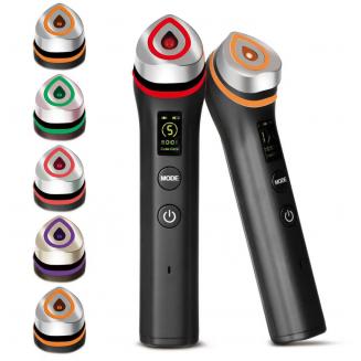 6 in 1 Professional EMS LED & Electroporation Import Beauty Device, Lift, Boost Serums, Rejuvenate Skin, Treat Acne, Wrinkles at Home