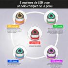 Appareil de beauté professionnel 6-en-1 EMS, LED et électroporation – lifte la peau, optimise l’absorption des sérums, revitalise le teint, et aide à réduire l’acné et les rides à domicile
